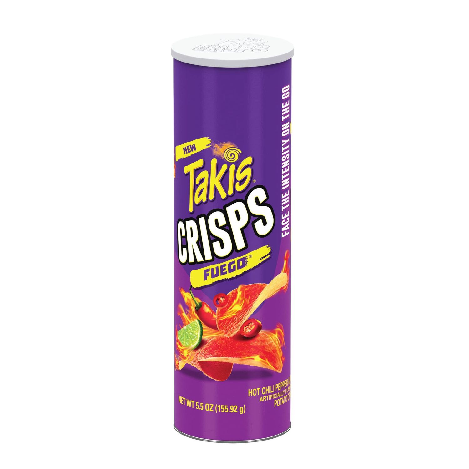 Takis Fuego Potato Crisps Hot Chili Pepper &amp; Lime - 5.5 oz