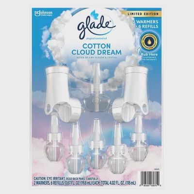 Glade PlugIn Scented Oil Air Freshener 2 Holders and 6 Refills