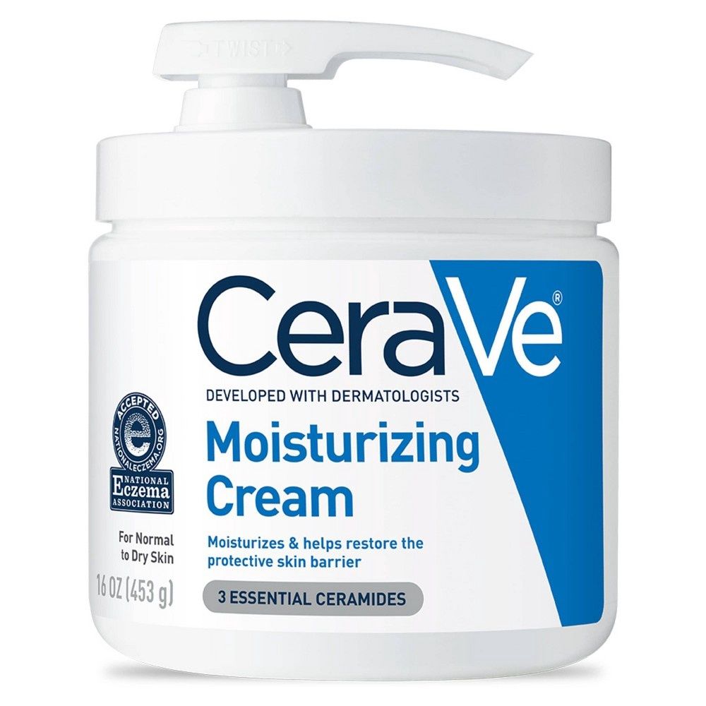 CeraVe Moisturizing Cream for Normal to Dry Skin Unscented 16 oz