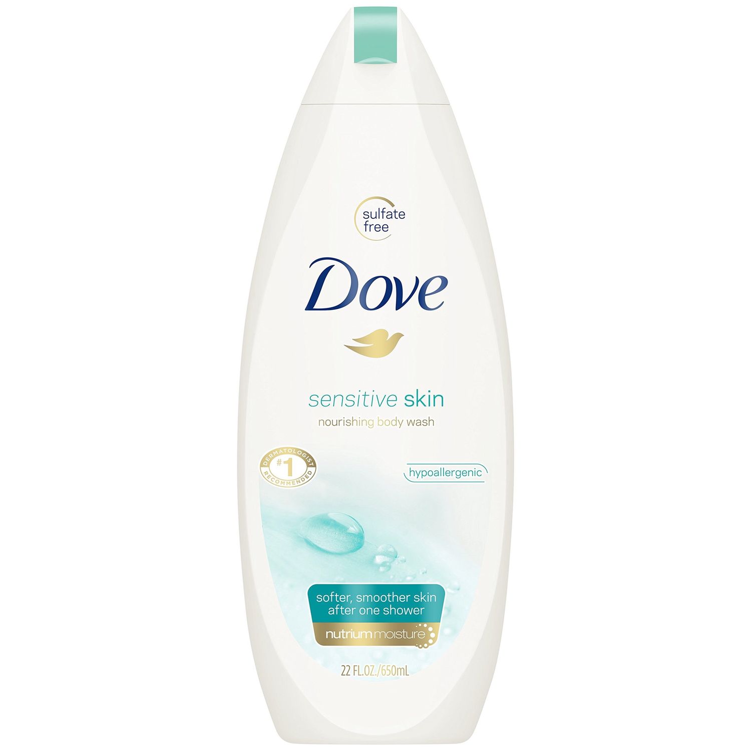 Dove  Sensitive Skin Liquid Body Wash  24 oz