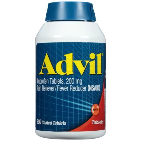 Advil Pain Reliever/Fever Reducer Tablets - Ibuprofen (NSAID) - 300ct