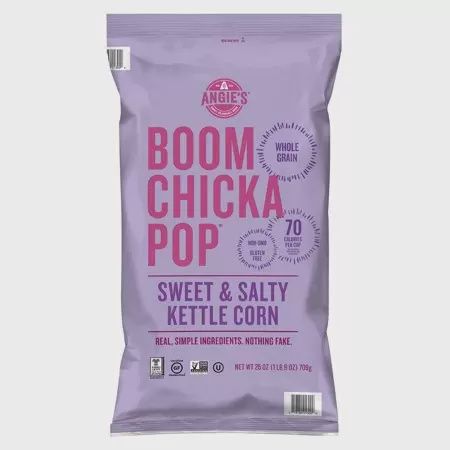 Angie&#39;s Boom Chicka Pop Sweet and Salty Kettle Corn 25 oz