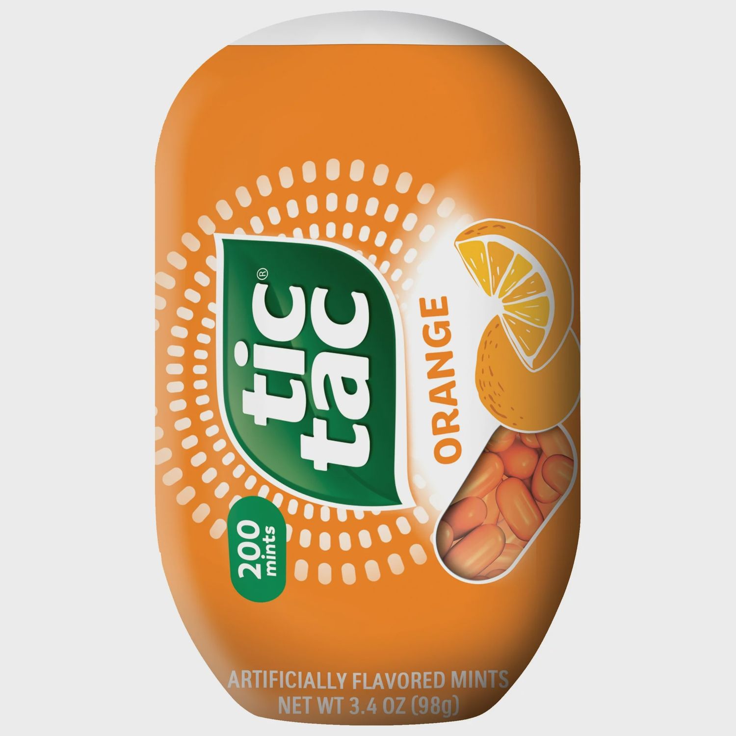 Tic Tac Fresh Breath Mint Candies Bottle 3.4 oz