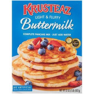 Krusteaz Light &amp; Fluffy Buttermilk Complete Pancake Mix 32 oz. Box
