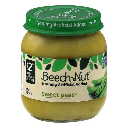 Beech-Nut Sweet Peas Stage 2, 4 oz