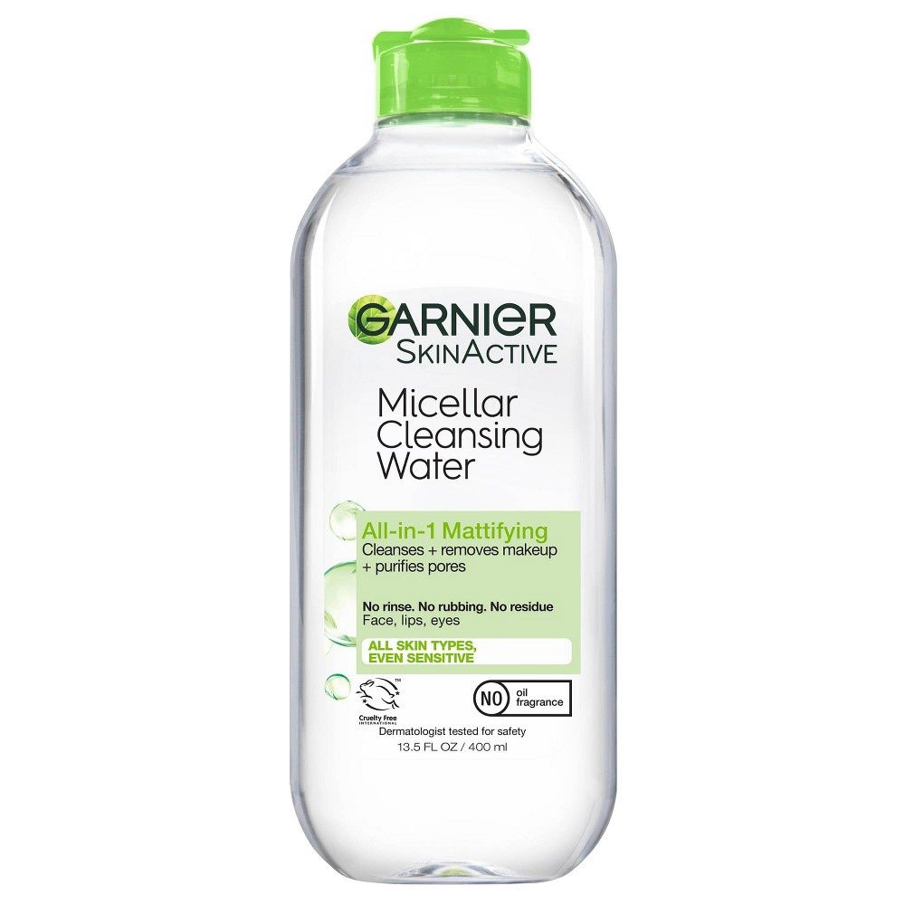 Garnier Skinactive Micellar Cleansing Water Oily Skin, 13.5oz