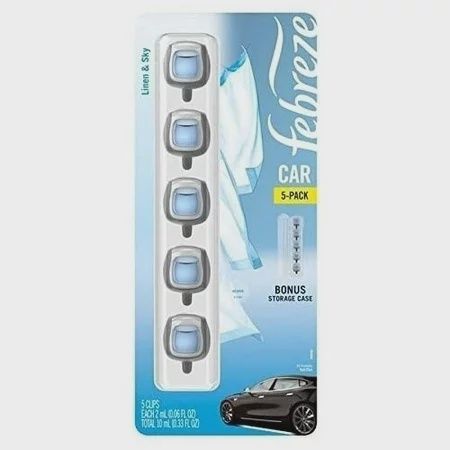 Febreze Car Air Freshener, Linen and Sky (5 ct.)