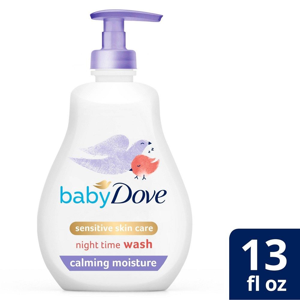 Baby Dove Sensitive Skin Care Wash Calming Moisture - 13.0 fl oz