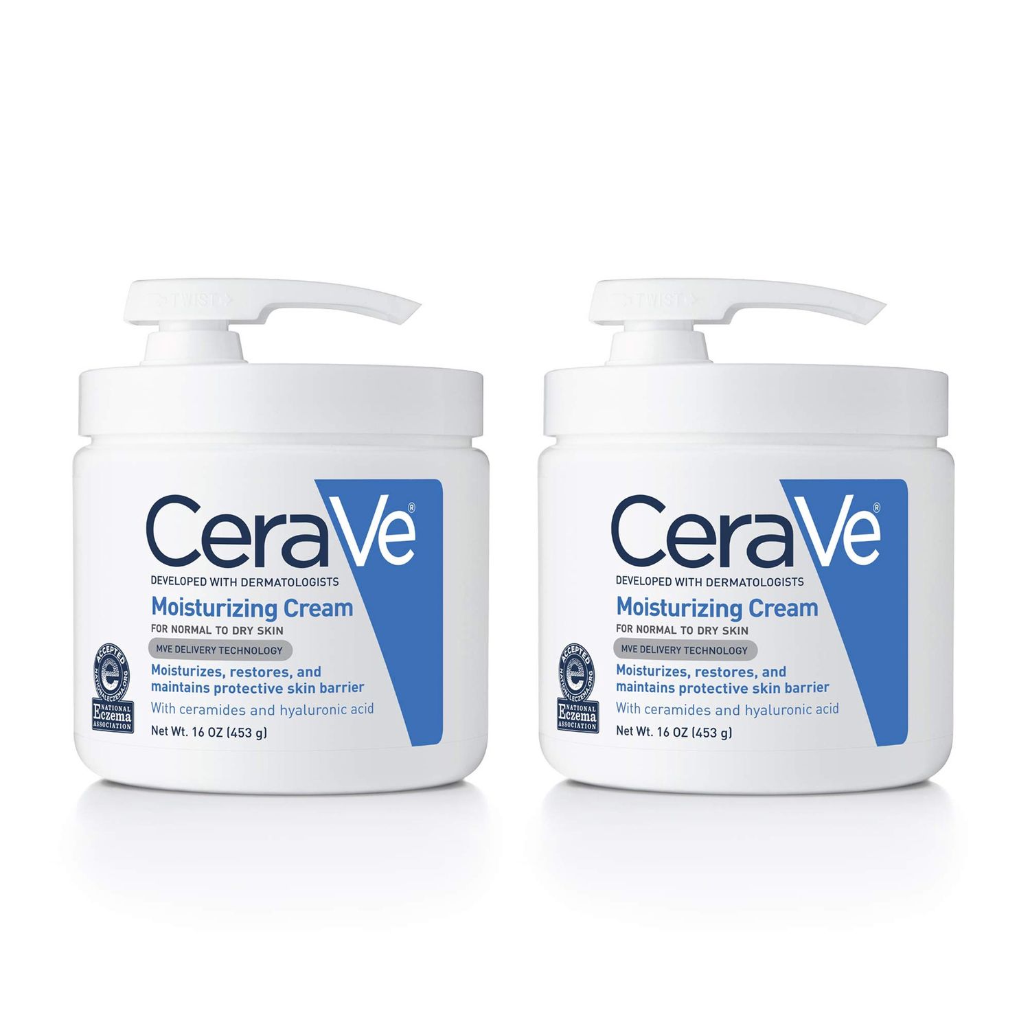 Cerave Moisturizing Cream Multipack 16 OZ/ pck of 2