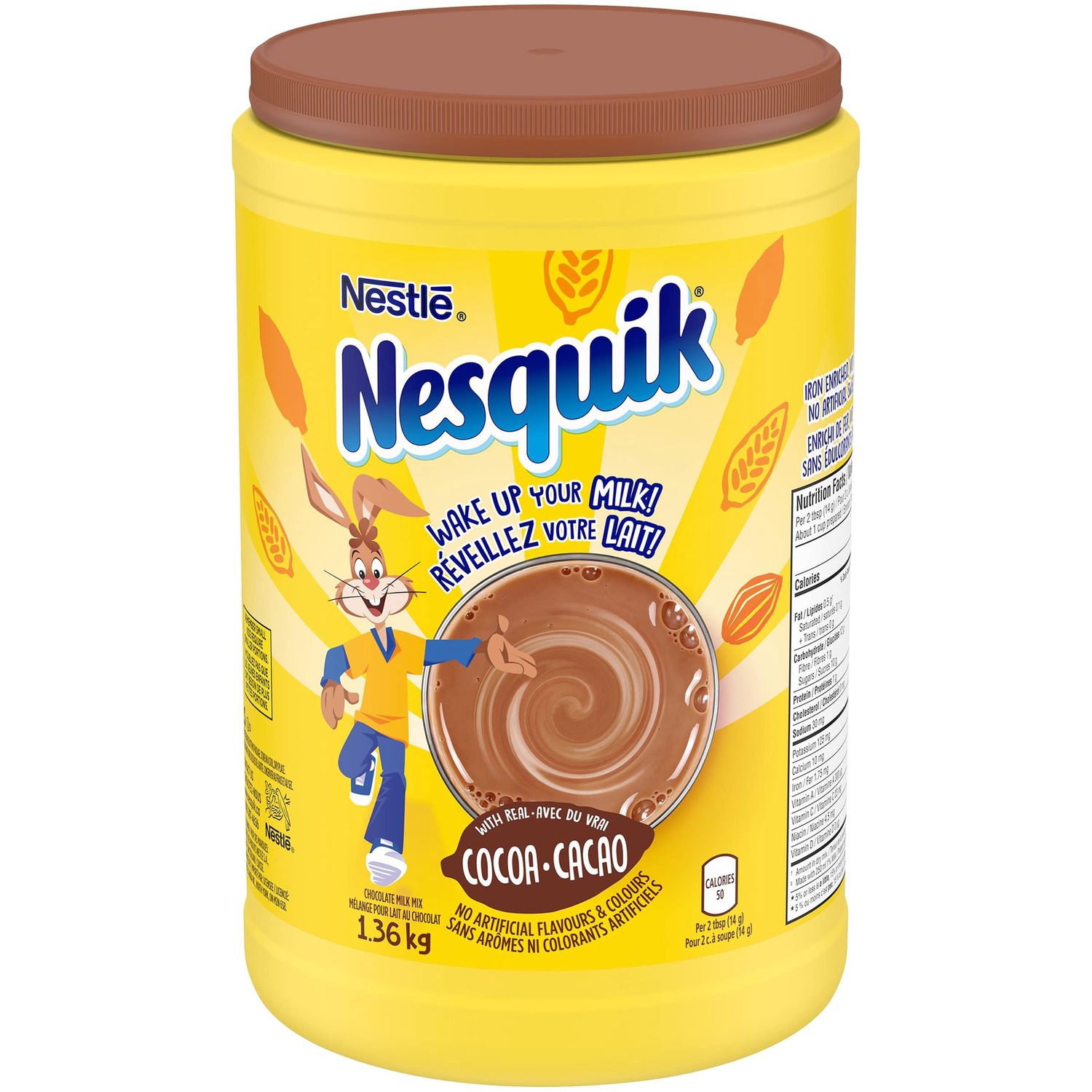 Nestle Nesquik Chocolate Milk Mix 1.36 kg