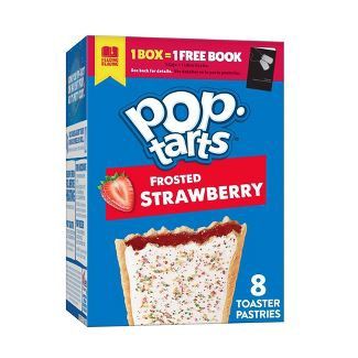 Pop Tarts Breakfast Toaster Pastries Frosted Strawberry - 1.69 OZ