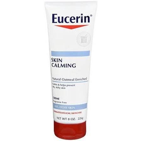 Eucerin Calming Creme Daily Moisturizer - 8 oz tube