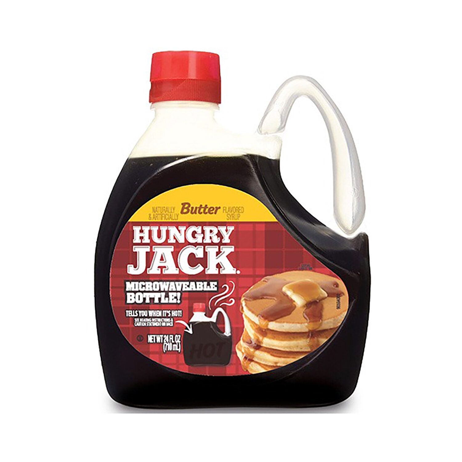 Hungry Jack Butter Flavored Pancake Syrup, 24 fl oz