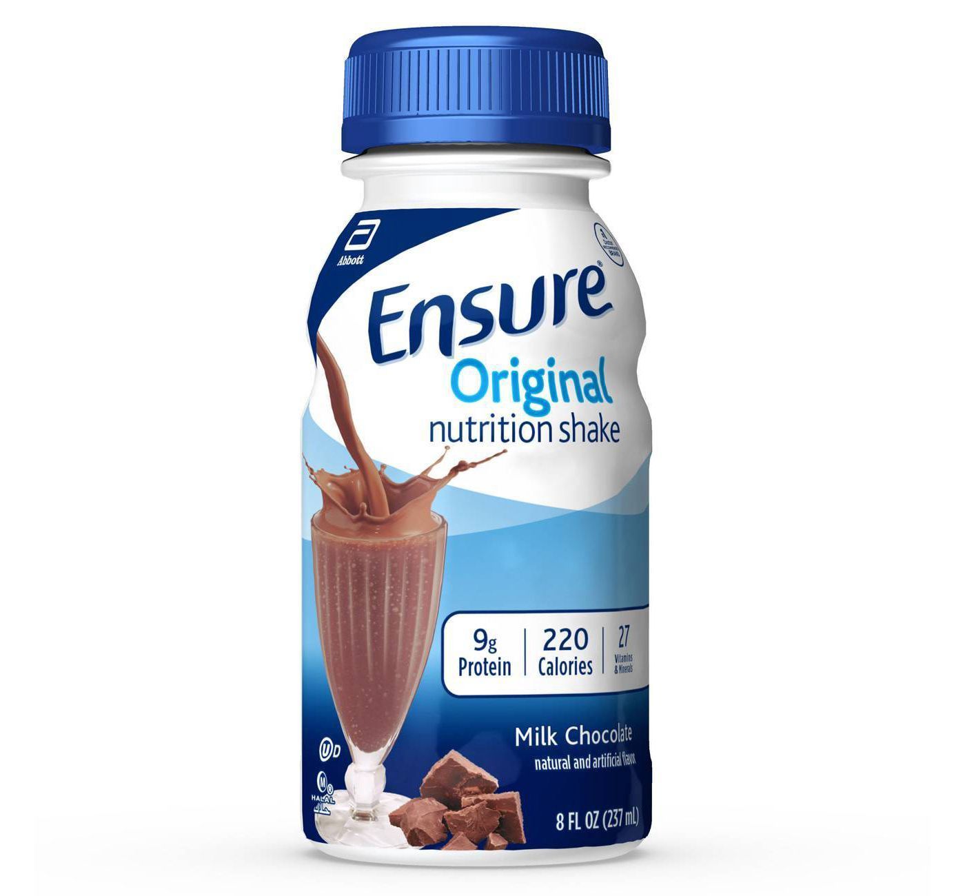 Ensure Original Shake with 9 grams of protein, Milk Chocolate, 8 fl oz
