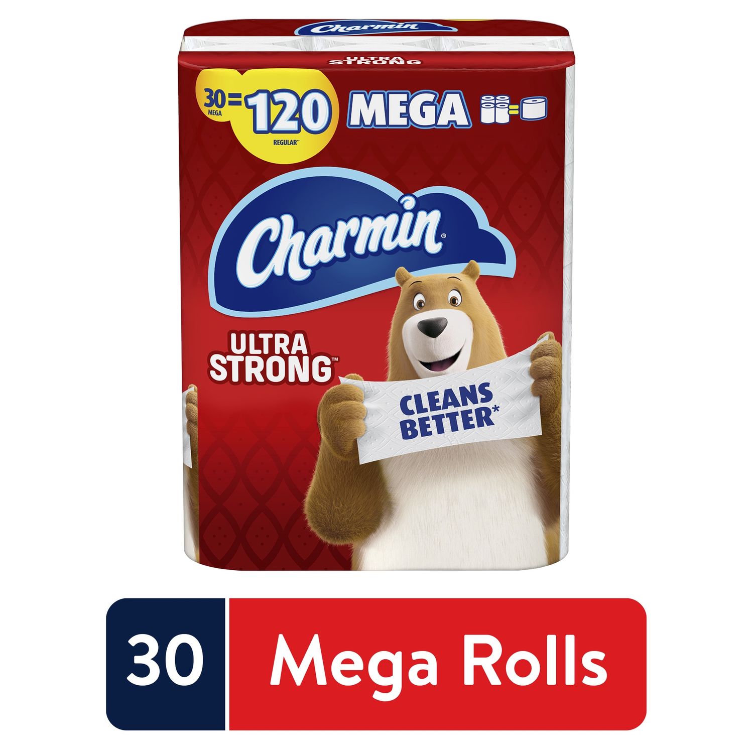 Charmin Ultra strong Toilet Paper 30 Mega Rolls