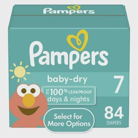 Pampers Baby Dry Diapers Size 7 84 Ct