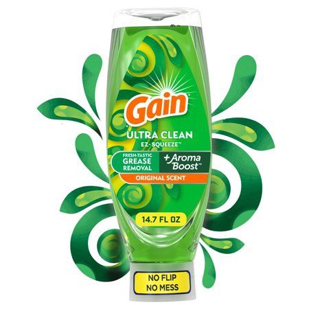 Gain EZ-Squeeze Dishwashing Liquid Dish Soap - 14.7 fl oz