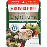Bumble Bee Chunk Light Tuna In Water, 2.5-Ounce Pouches