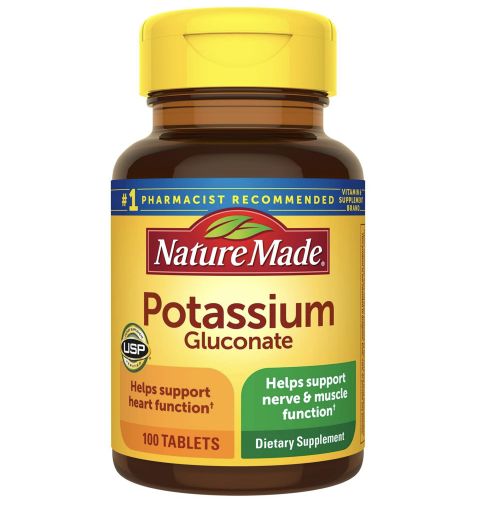 Nature Made Potassium Gluconate Tablets - 100.0 ea