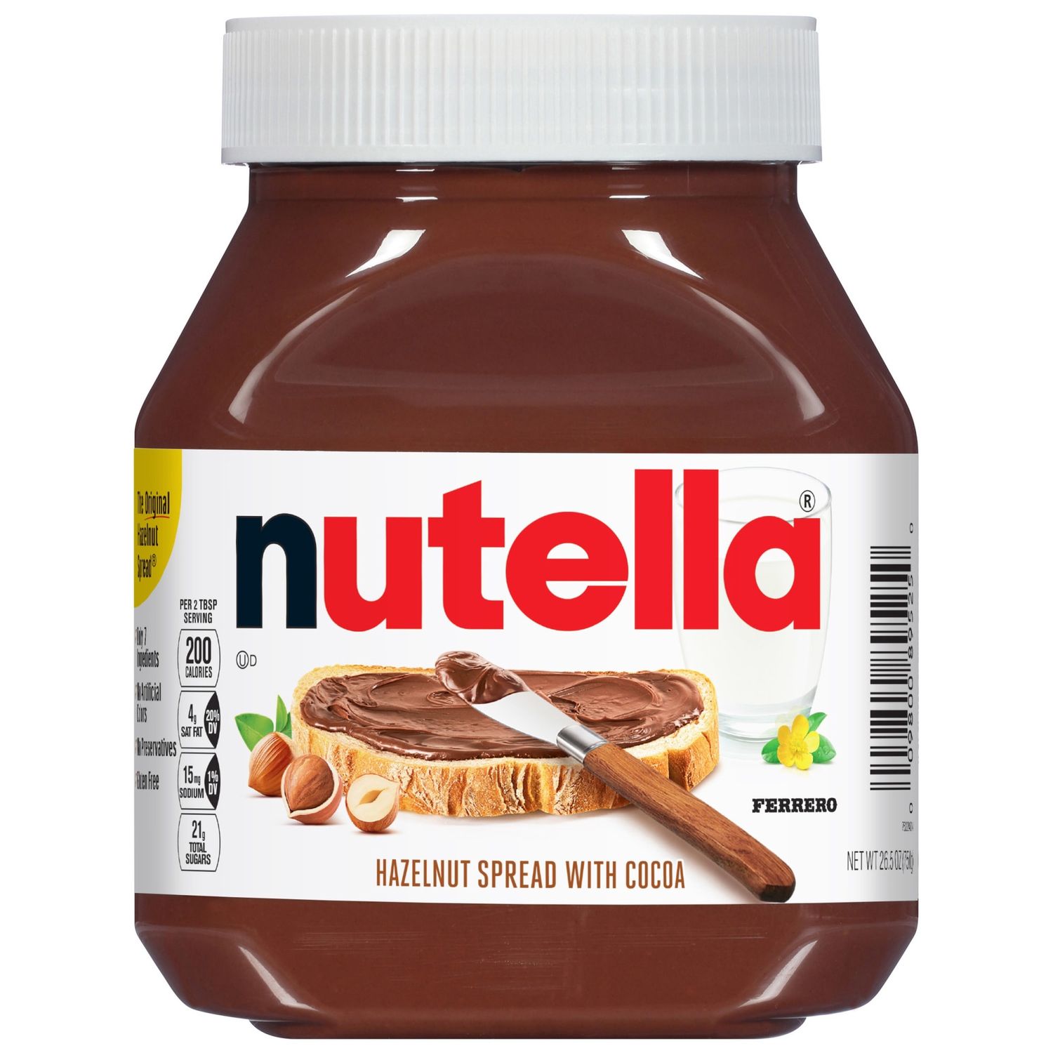 Nutella Hazelnut Spread with Cocoa 26.5 oz