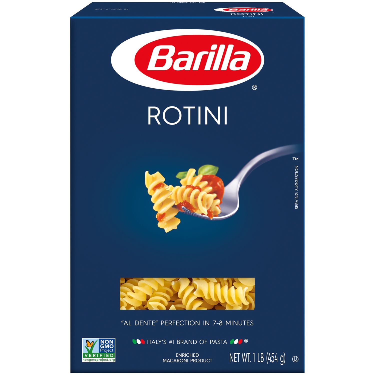 Barilla Classic Blue Box Pasta Rotini 16 oz