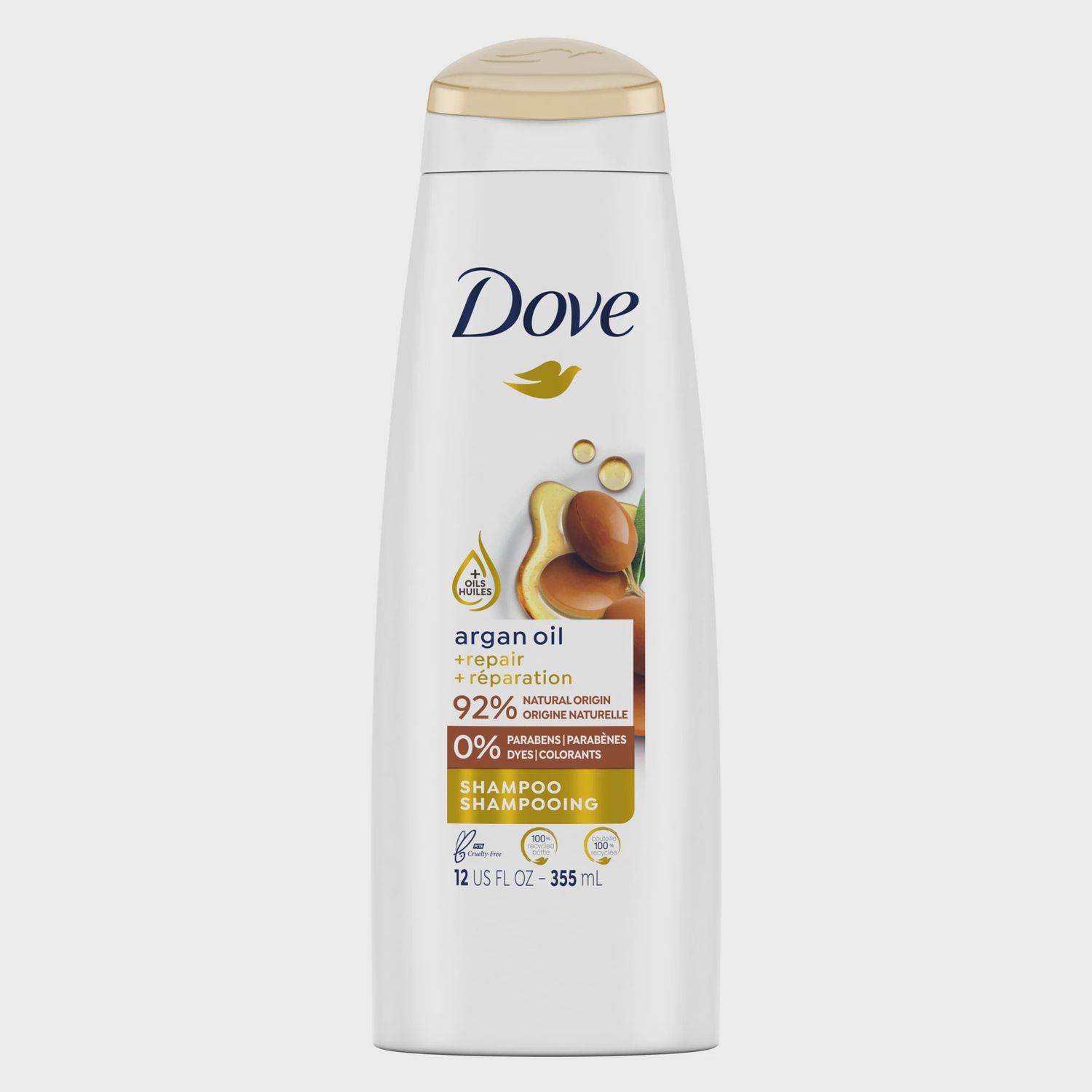 Dove Beauty Argan Oil and Repair Conditioner 12 fl oz