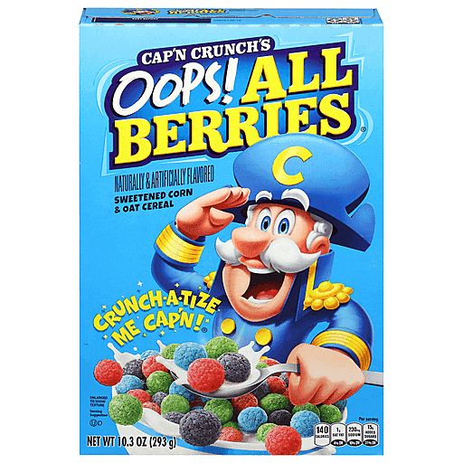 Cap&#39;n Crunch All Berries Cereal 10.3 oz