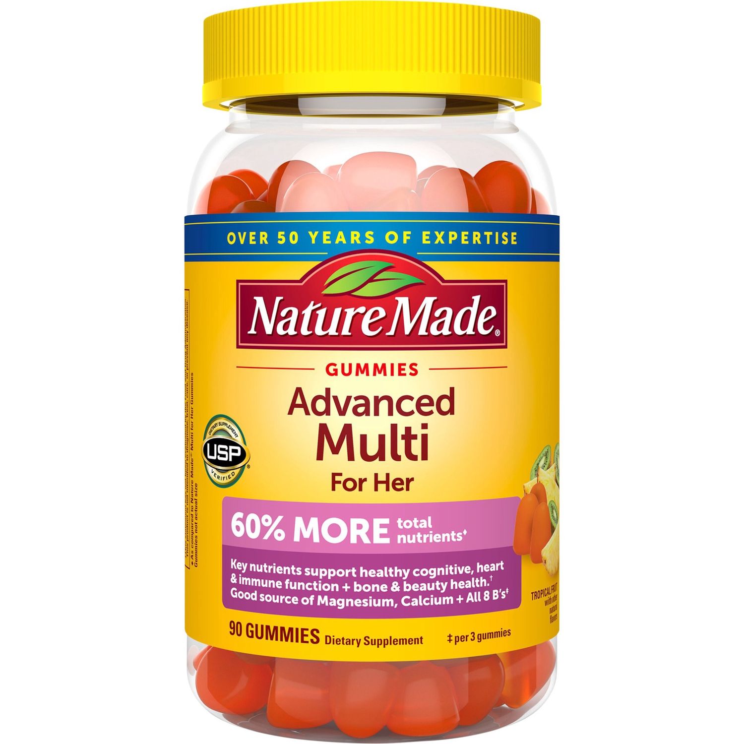Nature Made Advanced Multivitamin Women's Gummies 90ct