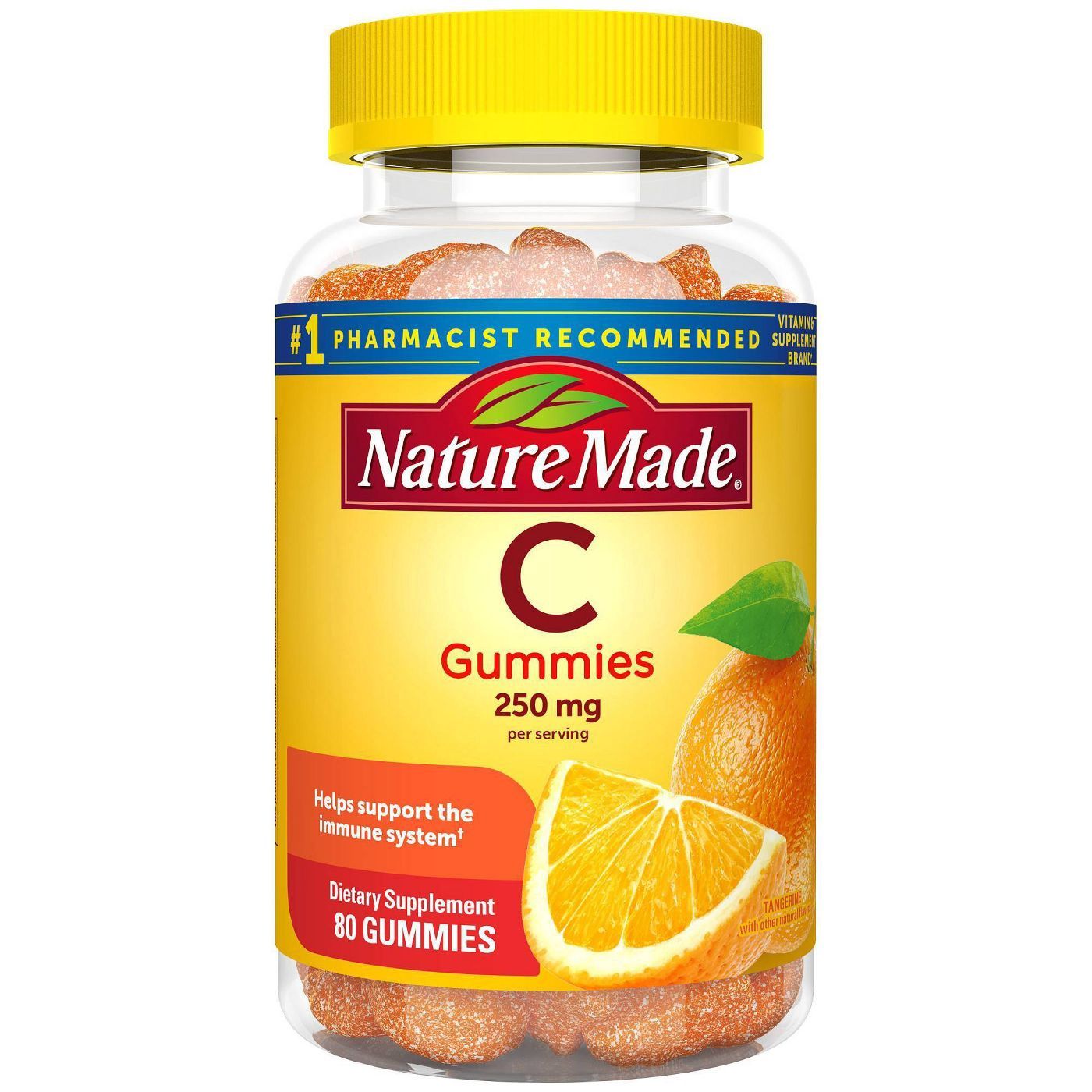 Nature Made Vitamin C 250 mg Gummies  80 Ct