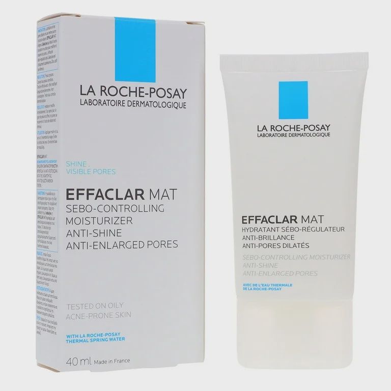 La Roche Posay Effaclar Mat Anti-Shine Face Moisturizer for Oily Skin 1.35oz