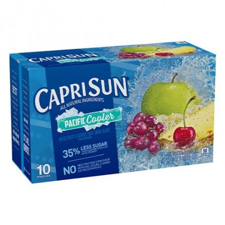 Capri Sun Pacific Cooler Mixed Fruit Flavored Juice Drink Blend,