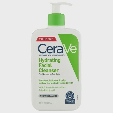 CeraVe Hydrating Face Cleanser for Sensitive and Dry Skin 16.0 fl oz