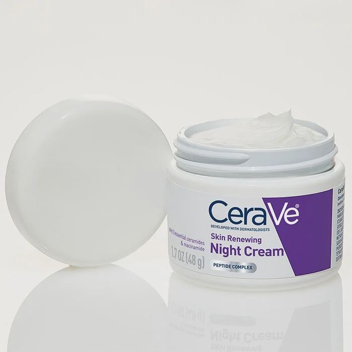 CeraVe Skin Renewing Night Cream Face Moisturizer 1.7 fl oz