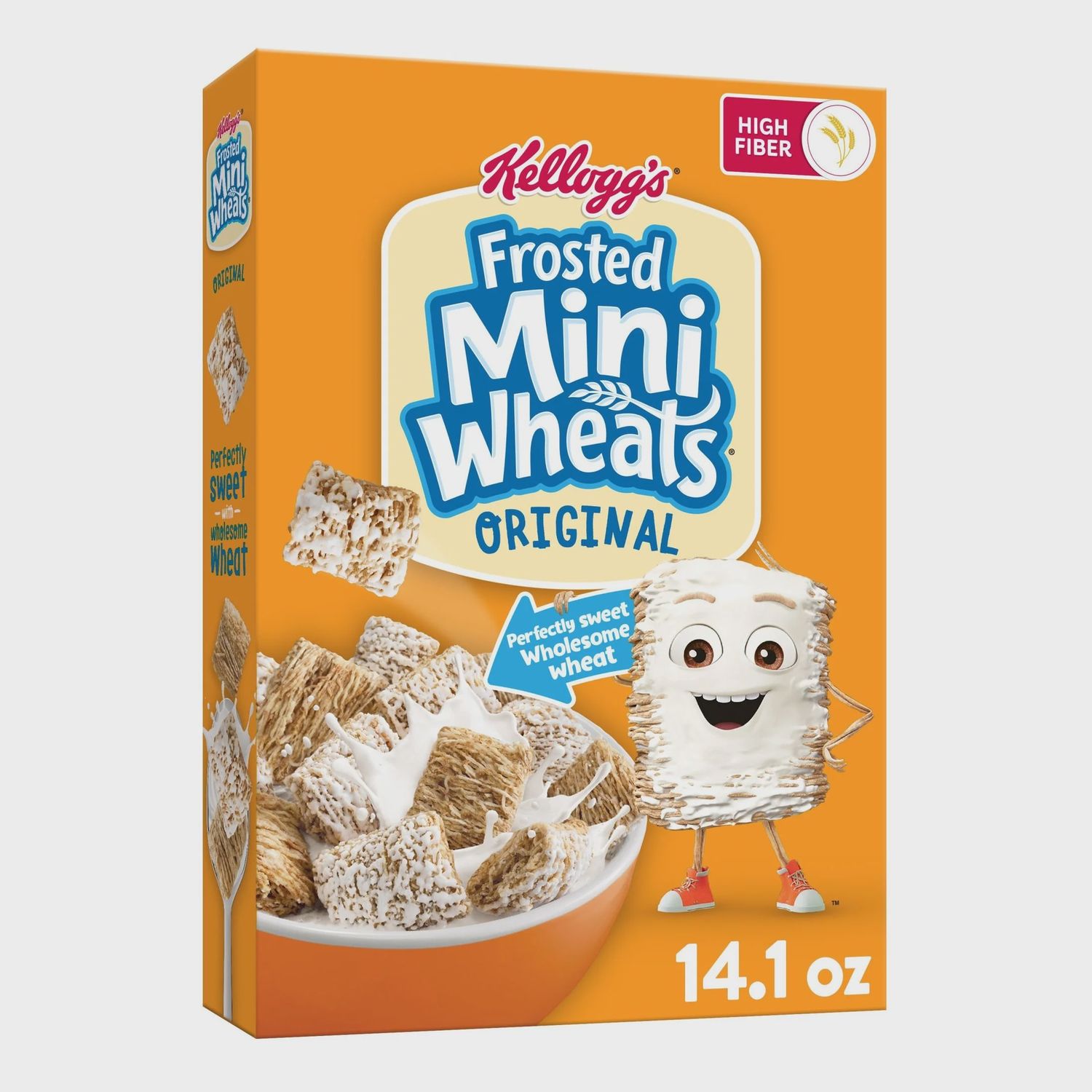 Frosted Mini Wheats Frosted Mini-Wheats Breakfast Cereal 14.1 oz