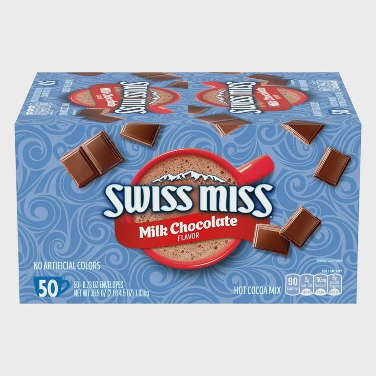 Swiss Miss Milk Chocolate Hot Cocoa Mix 50 Ct