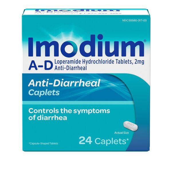 Imodium Anti-Diarrheal caplets 24ct
