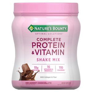 Nature's Bounty Optimal Solutions Chocolate Protein Shake, 16 OZ