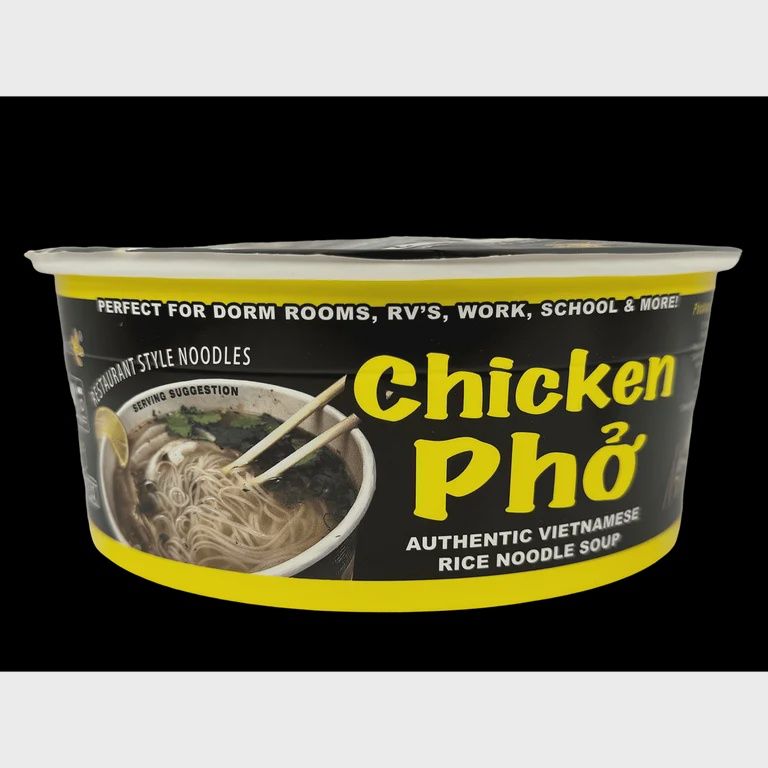 Pholicious Instant Chicken Pho Vietnamese Rice Noodle 3.6 oz