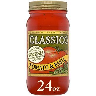 Classico Tomato &amp; Basil Pasta Sauce - 24oz