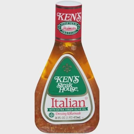 Ken's Steak House Italian Dressing with Extra Virgin Olive Oil 16 floz