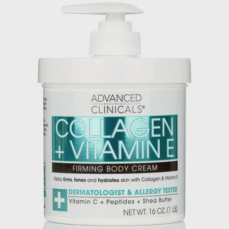 Advanced Clinicals Collagen + Vitamin E Firming Body Lotion 16oz