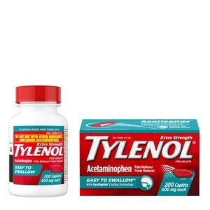 TYLENOL Extra Strength Acetaminophen 200 Caplets