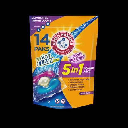 Arm &amp; Hammer Odor Blasters Plus Oxi Clean Power Paks 14.0 ea