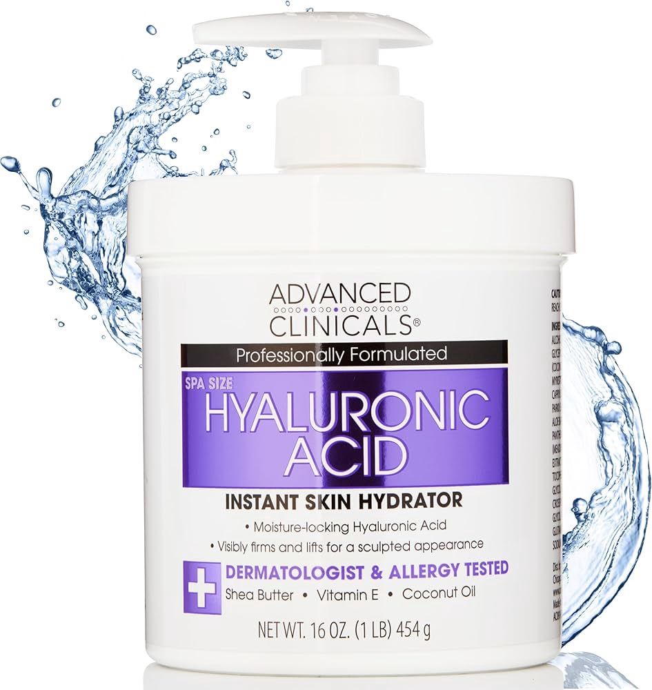 Advanced Clinicals hyaluronic Acid Skin Hydrator16 oz