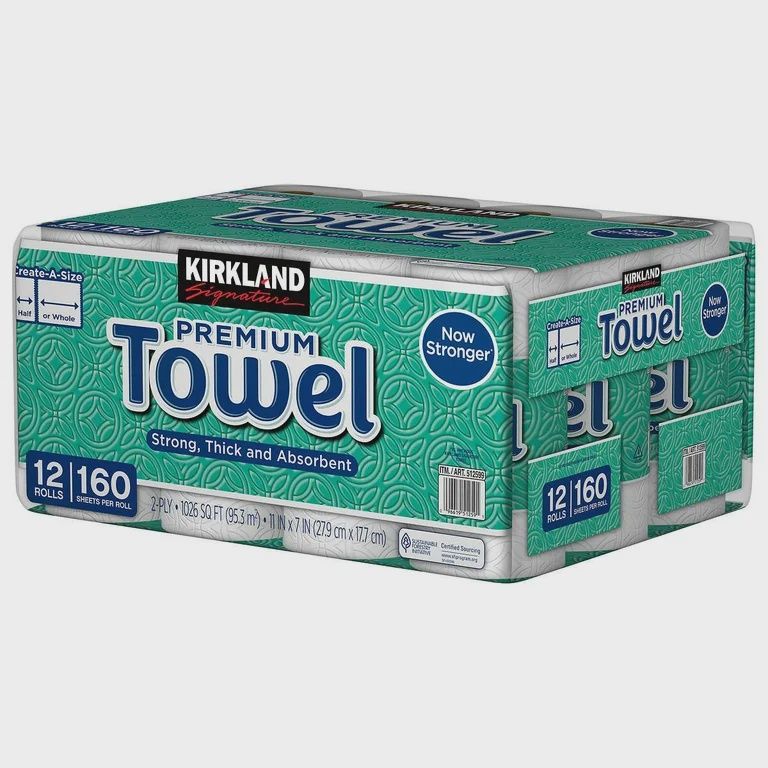 Kirkland Create-a-Size Paper Towel, 12 rolls