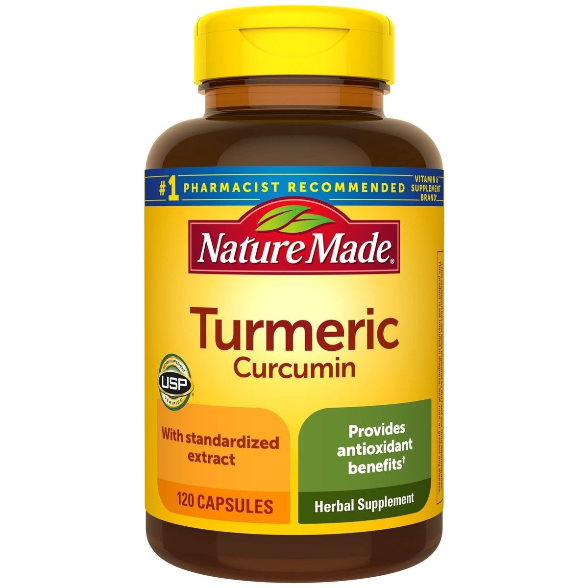 Nature Made Turmeric Curcumin 500 mg Capsules 120.0 ea