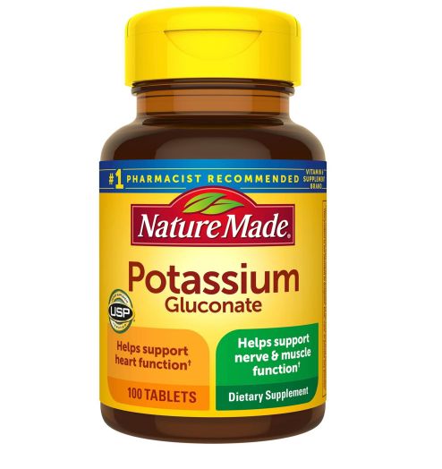 Nature Made Potassium Gluconate Tablets - 100.0 ea