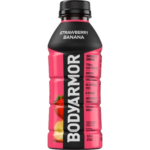 BODYARMOR Sports Drink, Strawberry Banana, 12 Fl Oz