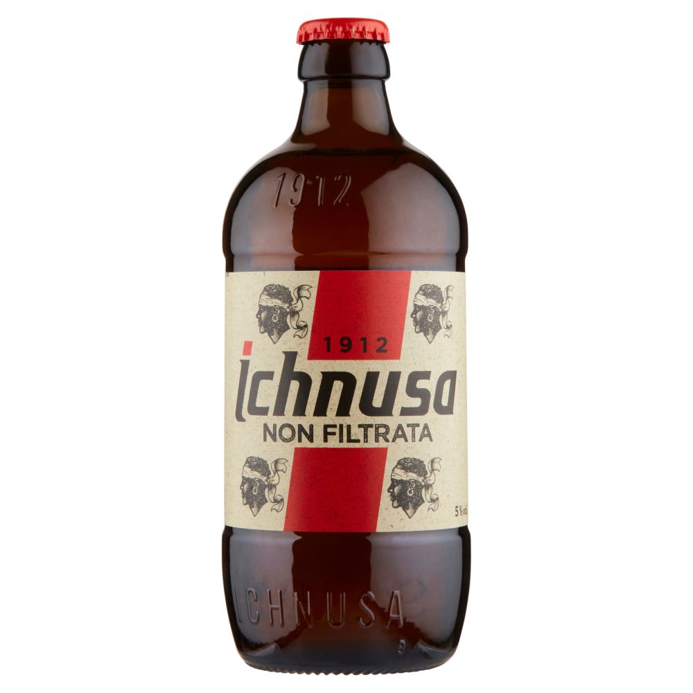 Birra ICHNUSA  NON FILTRATA 15 bottiglie DA 50 CL