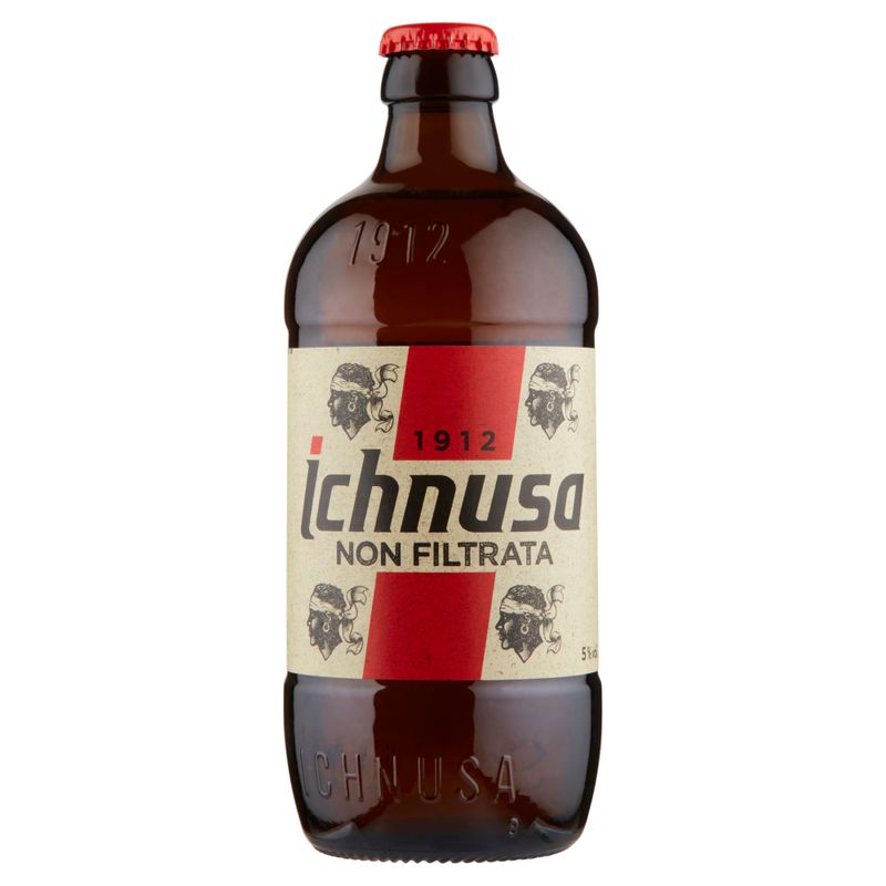 Birra ICHNUSA  NON FILTRATA 15 bottiglie DA 50 CL